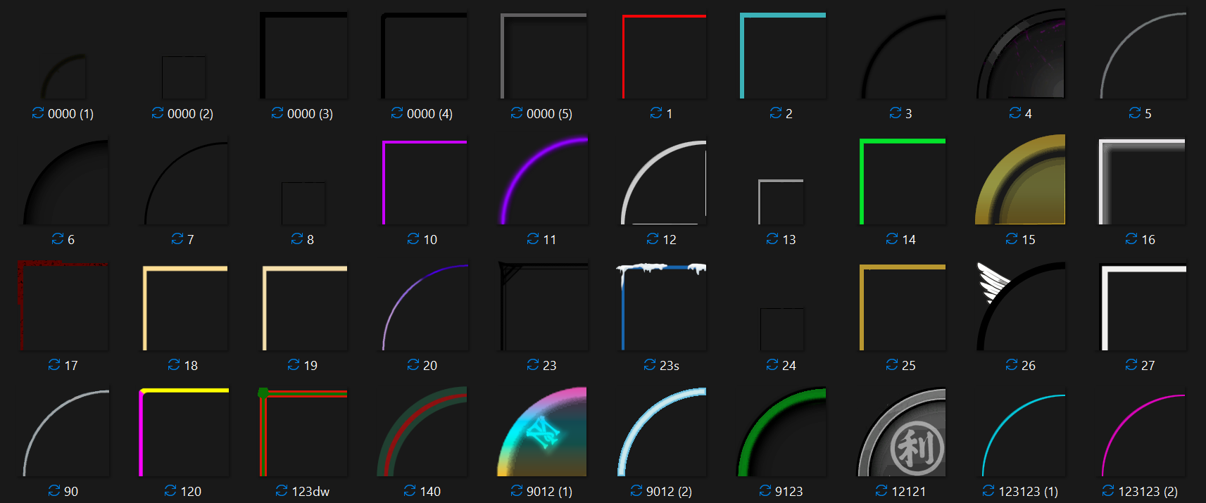 Pack - 140 radardiscs