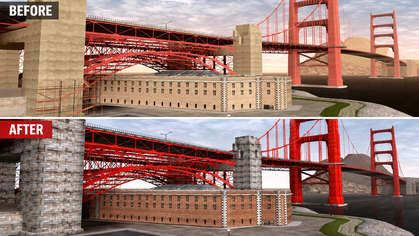 Remastered SF Bridge